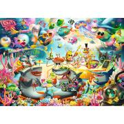 Puzzle Ravensburger Salón Con Vista Al Mar de 1000 Piezas