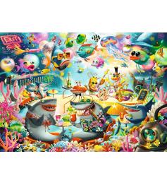 Puzzle Ravensburger Salón Con Vista Al Mar de 1000 Piezas
