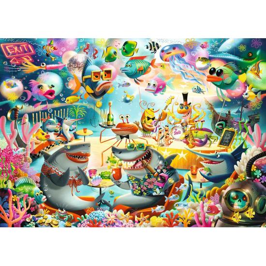 Puzzle Ravensburger Salón Con Vista Al Mar de 1000 Piezas