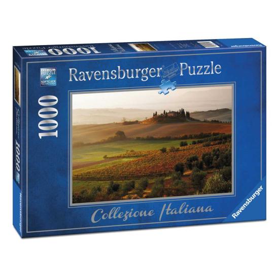 Puzzle Ravensburger San Quirico de Orcia, Itaia de 1000 Piezas
