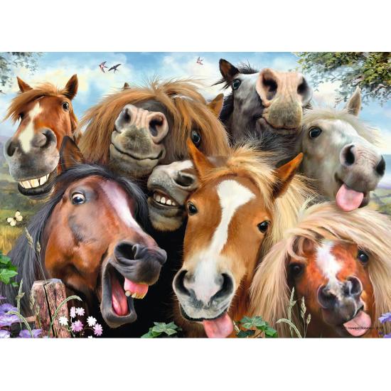 Puzzle Ravensburger Selfies en la Granja 500Piezas