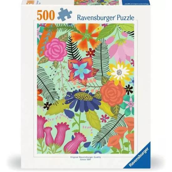 Puzzle Ravensburger Selva de Flores de 500 Piezas
