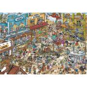 Puzzle Ravensburger Set de Rodaje del Oeste de 1000 Piezas