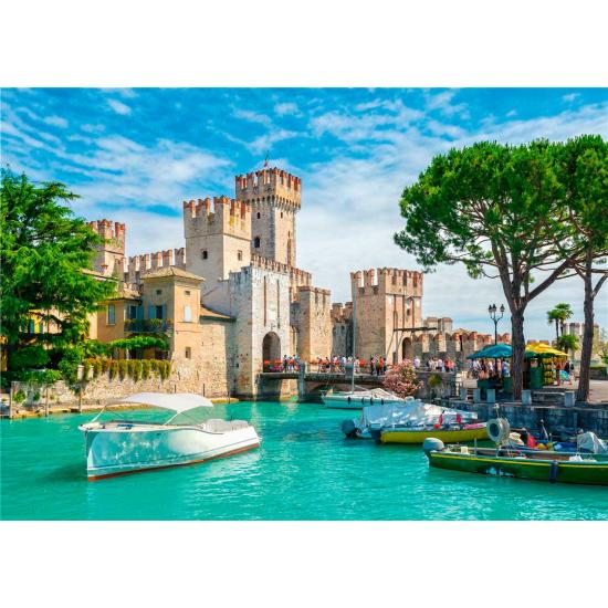 Puzzle Ravensburger Sirmione, Lago di Garda de 1000 Piezas