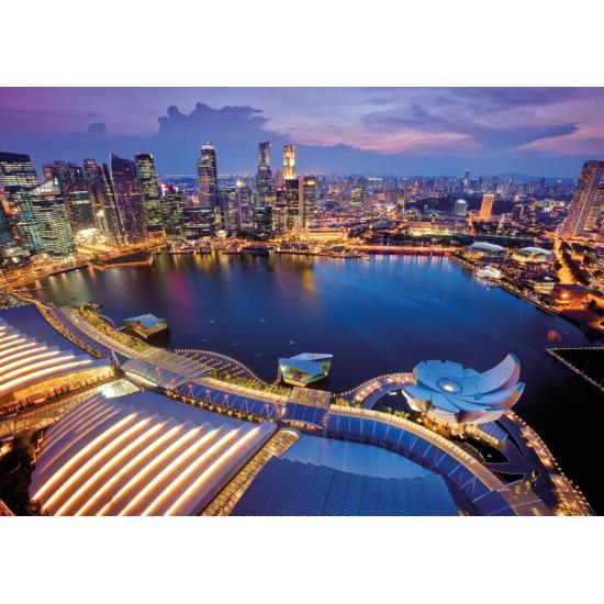 Puzzle Ravensburger Skyline de Singapur de 1000 Piezas