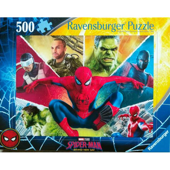 Puzzle Ravensburger Spider-Man: Un Nuevo Día de 500 Piezas