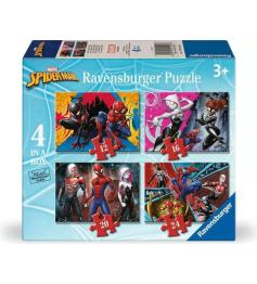 Puzzle Ravensburger Spiderman de 12+16+20+24 Pzs