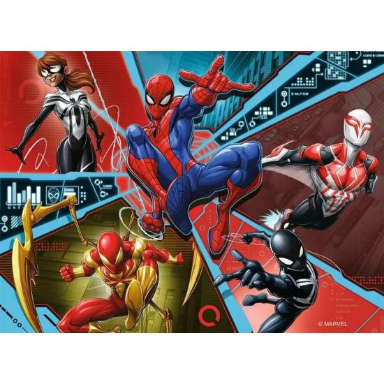 Puzzle Ravensburger Spiderman de 12+16+20+24 Pzs