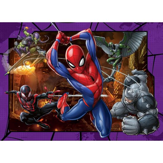 Puzzle Ravensburger Spiderman de 4 x 100 Piezas
