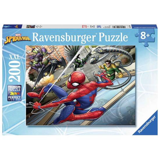 Puzzle Ravensburger Spiderman XXL de 200 Piezas Puzzle Ravensburger Spiderman XXL de 200 Piezas
