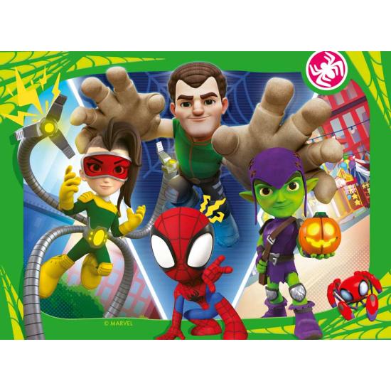 Puzzle Ravensburger Spidey and Firends Progresivo 12+16+20+24 Pz Puzzle Ravensburger Spidey and Firends Progresivo 12+16+20+24 Pz