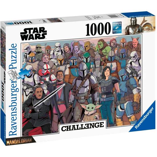 Puzzle Ravensburger Star Wars Baby Yoda Challenge de 1000 Pzs