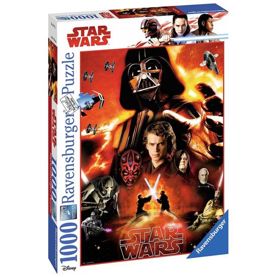 Puzzle Ravensburger Star Wars, El Lado Oscuro 1000 Piezas