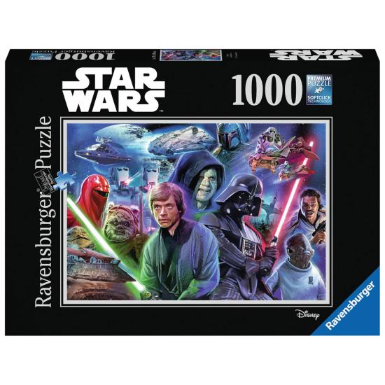 Puzzle Ravensburger Star Wars El Retorno del Jedi, 1000 Piezas Puzzle Ravensburger Star Wars El Retorno del Jedi, 1000 Piezas