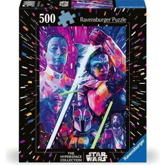 Puzzle Ravensburger Star Wars Hyperspace Ahsoka XXL 500 Pzs