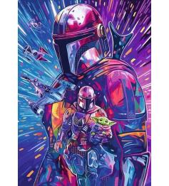 Puzzle Ravensburger Star Wars Hyperspace The Mandalorian XXL 500