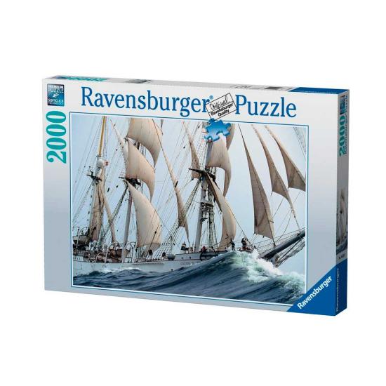 Puzzle Ravensburger Barco Statsraad Lehmkuhl de 2000 Piezas