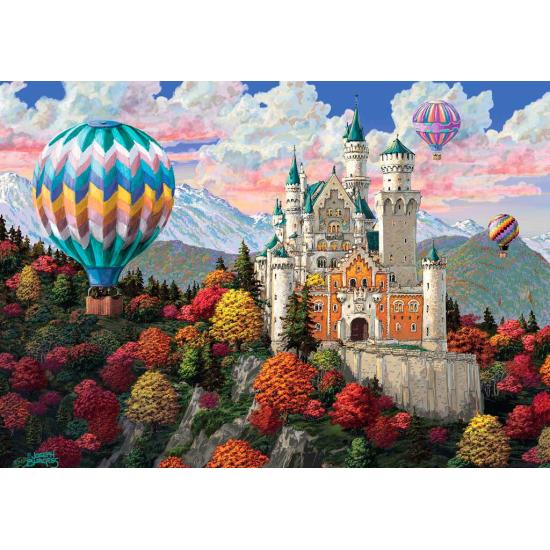Puzzle Ravensburger Sueños de Neuschwanstein de 1000 Piezas