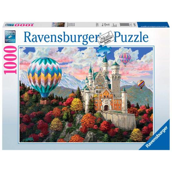 Puzzle Ravensburger Sueños de Neuschwanstein de 1000 Piezas