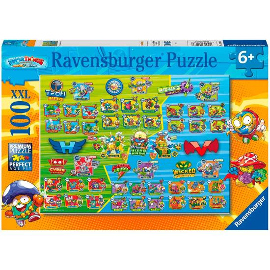 Puzzle Ravensburger SuperThings XXL de 100 Piezas