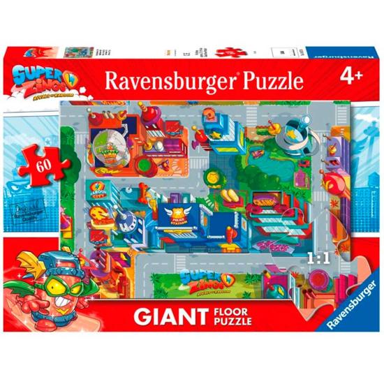 Puzzle Ravensburger Superthings  Mapa Kaboom City de 60 Pzs Puzzle Ravensburger Superthings  Mapa Kaboom City de 60 Pzs