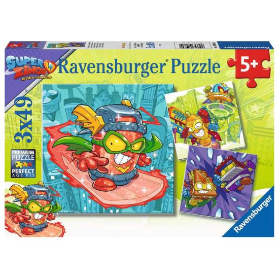 Puzzle Ravensburger SuperThings Rivals of Kaboom de 3x49 Pzs Puzzle Ravensburger SuperThings Rivals of Kaboom de 3x49 Pzs