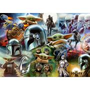 Puzzle Ravensburger The Mandalorian and Grogu de 1000 Pzs