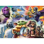 Puzzle Ravensburger The Mandalorian and Grogu de 500 Piezas