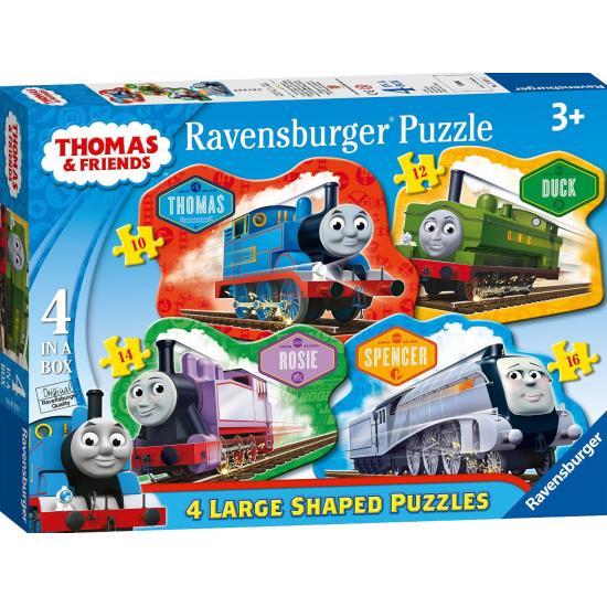Puzzle Ravensburger Thomas y sus Amigos 10+12+14+16 Piezas