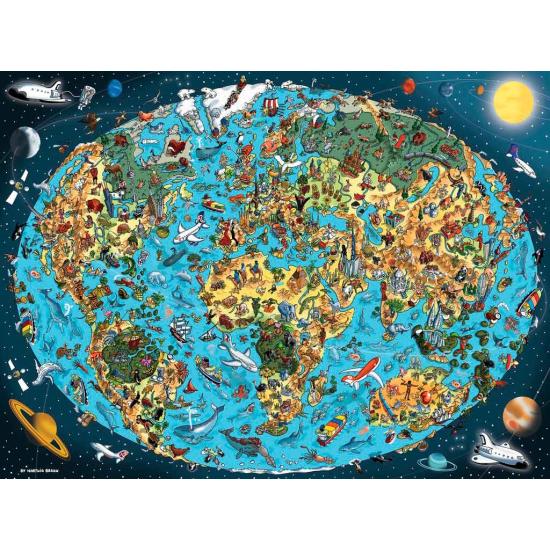 Puzzle Ravensburger La Tierra de 1500 Piezas