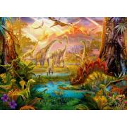 Puzzle Ravensburger Tierra de los Dinosaurios de 500 Piezas