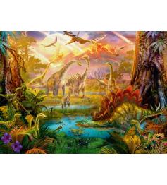 Puzzle Ravensburger Tierra de los Dinosaurios de 500 Piezas