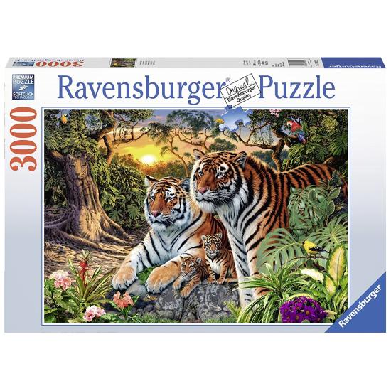 Puzzle Ravensburger Tigre Oculto de 3000 Piezas