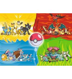 Puzzle Ravensburger Tipos de Pokemon XXL de 150 Piezas