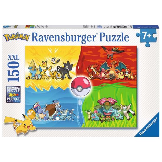 Puzzle Ravensburger Tipos de Pokemon XXL de 150 Piezas Puzzle Ravensburger Tipos de Pokemon XXL de 150 Piezas