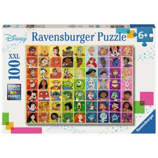 Puzzle Ravensburger Todos los Colores Disney XXL de 100 Piezas