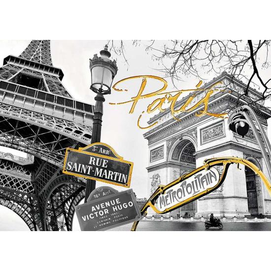 Puzzle Ravensburger Toque de Oro en París (Detalles Dorados) 12