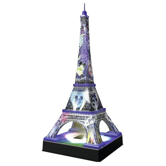 Puzzle Ravensburger Torre Eiffel Disney Night Edition 3D 3D 216 Puzzle Ravensburger Torre Eiffel Disney Night Edition 3D 3D 216