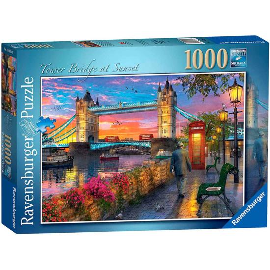 Puzzle Ravensburger Tower Bridge al Atardecer de 1000 Piezas