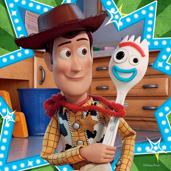 Puzzle Ravensburger Toy Story 4 de 3x49 Piezas
