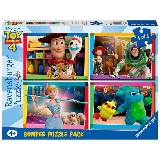 Puzzle Ravensburger Toy Story 4 de 4x42 Pzs Puzzle Ravensburger Toy Story 4 de 4x42 Pzs