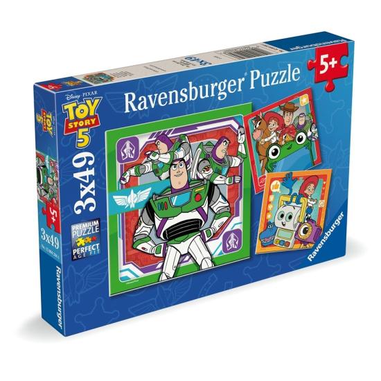 Puzzle Ravensburger Toy Story 5 de 3x49 Piezas