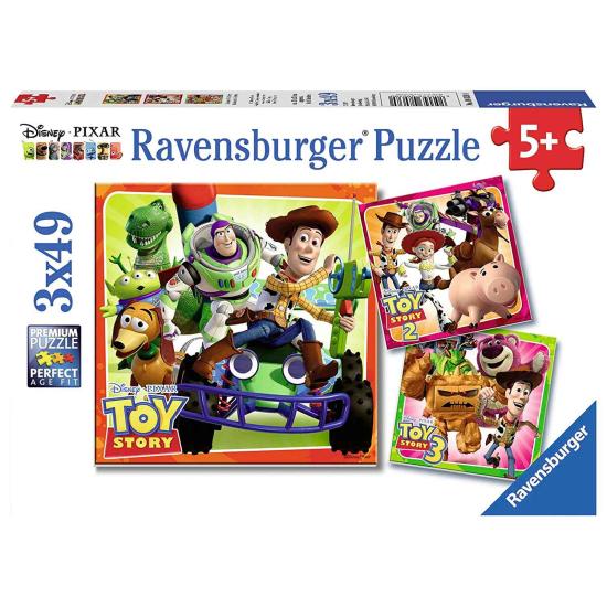 Puzzle Ravensburger Toy Story de 3x49 Piezas