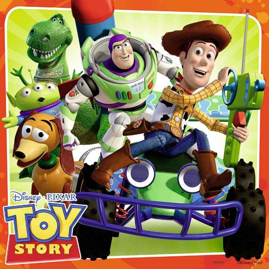 Puzzle Ravensburger Toy Story de 3x49 Piezas