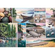 Puzzle Ravensburger Tranquilidad en la Costa Oeste  de 1000 Piez