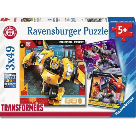 Puzzle Ravensburger Transformers de 3x49 Piezas