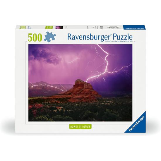 Puzzle Ravensburger Trueno Rosa de 500 Piezas Puzzle Ravensburger Trueno Rosa de 500 Piezas