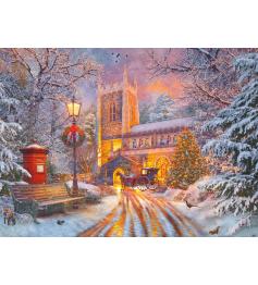 Puzzle Ravensburger Una Navidad Brillante Fosforescente de 500 P