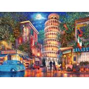 Puzzle Ravensburger Una Noche en Pisa de 500 Piezas