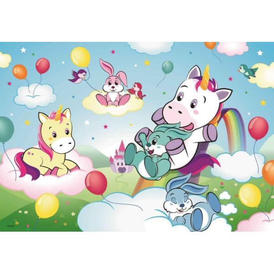 Puzzle Ravensburger Unicornio de Fábula de 2x24 Piezas